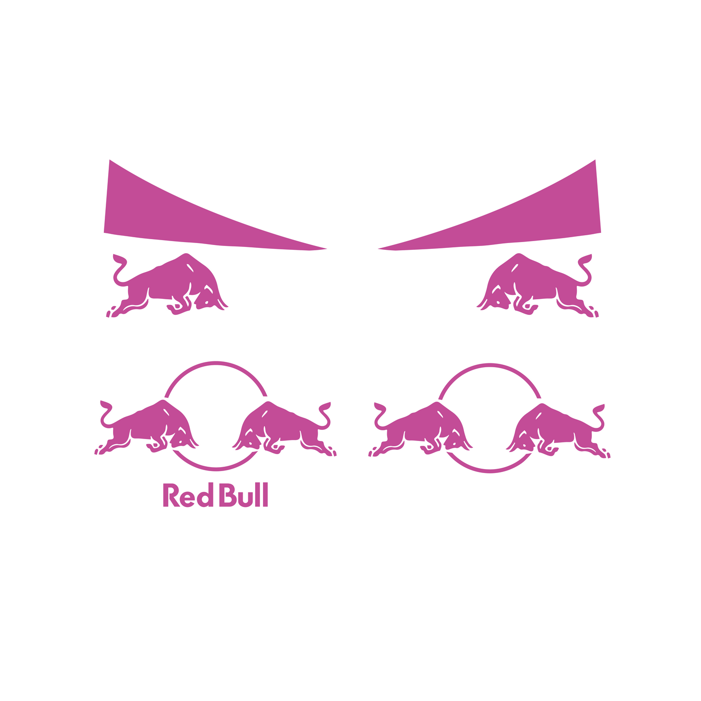 Uitbreidingsset RedBull Stickers - 13 Kleuren