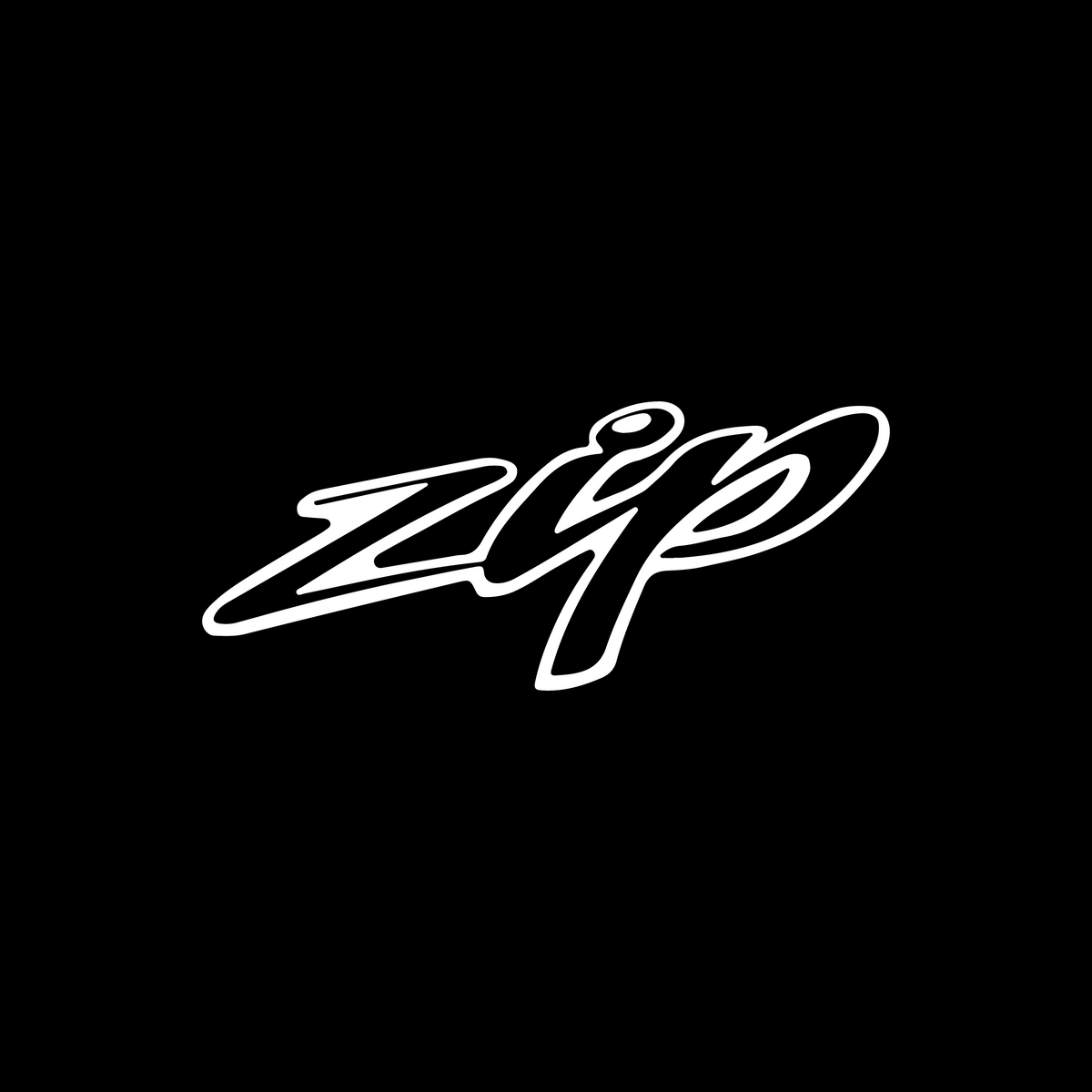 Sticker Zip Los 12CM
