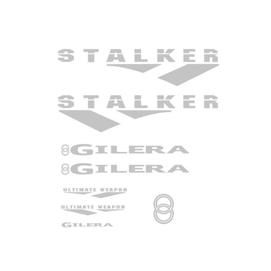 Stickerset Gilera Stalker Ultimate Weapon Origineel Model
