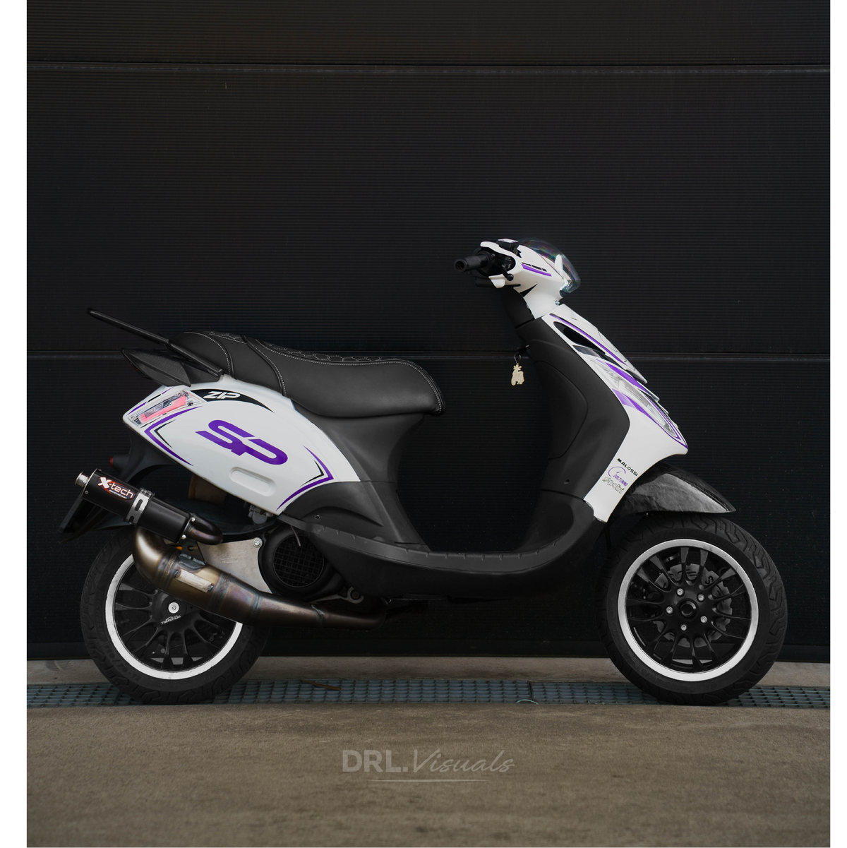 Stickerset Zip SP H2O Custom Duo Color - Piaggio Zip
