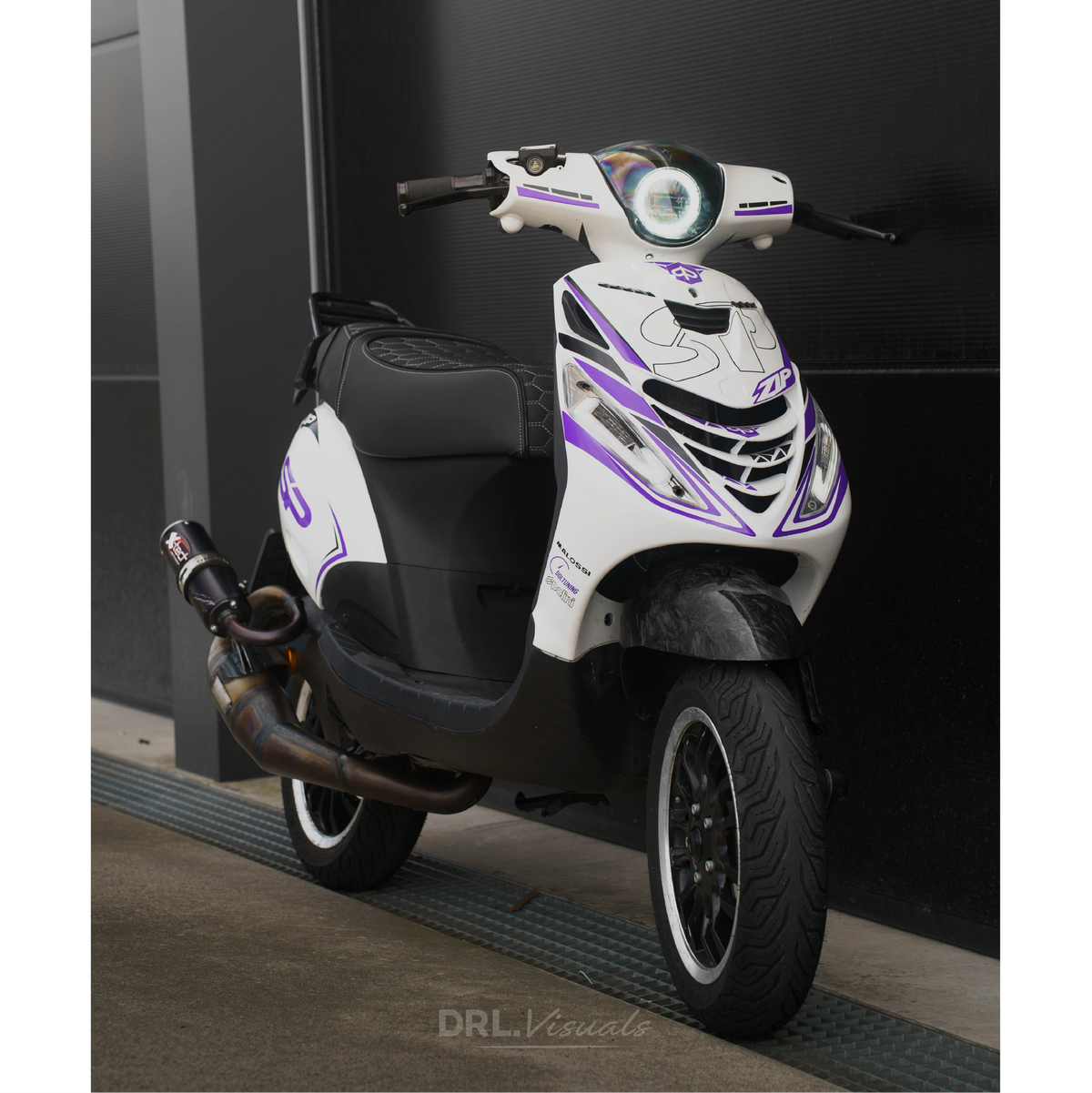 Stickerset Zip SP H2O Custom Duo Color - Piaggio Zip