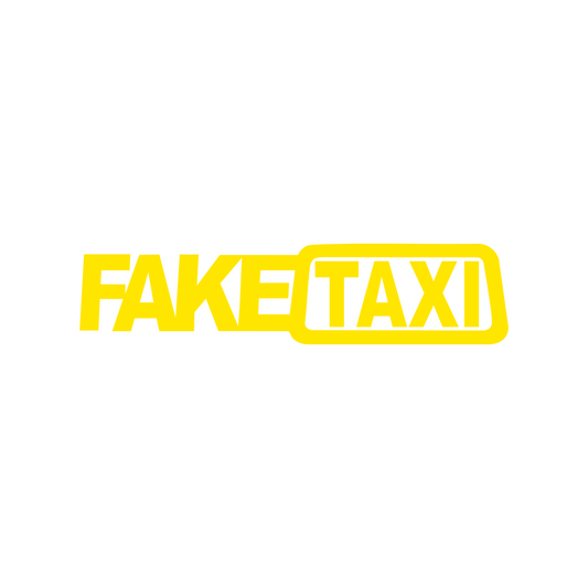 FakeTaxi Sticker - 17x4 CM