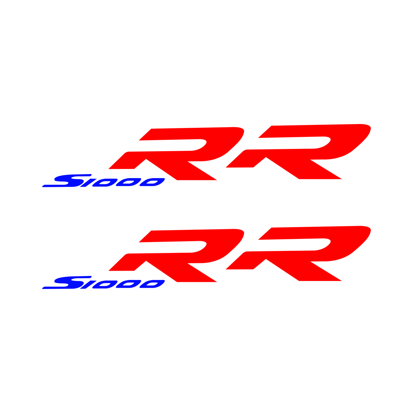 BMW S1000RR Stickers Achtervleugel