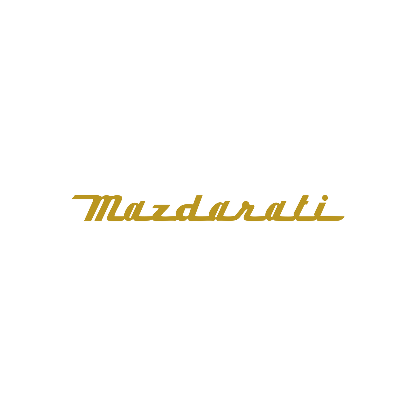 Mazdarati Sticker 25x2,4CM
