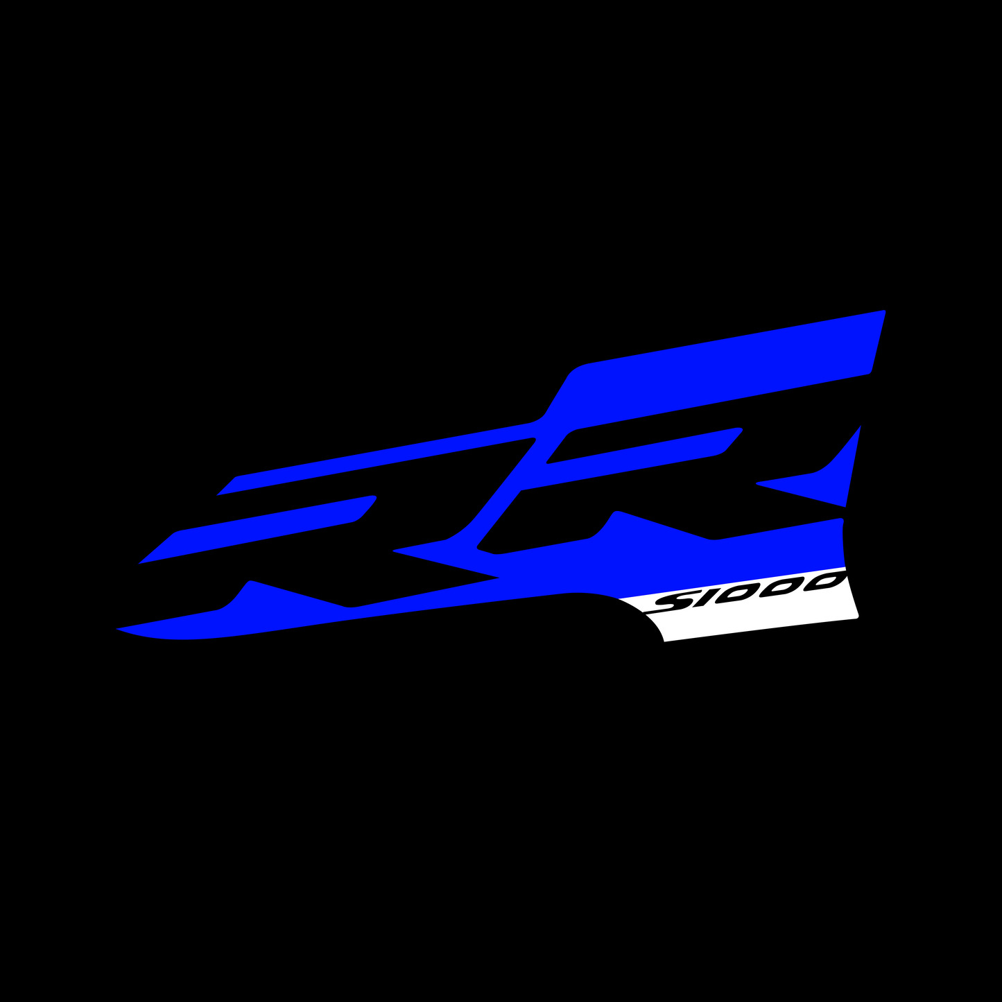 BMW S1000RR Sticker Voorscherm 2 Kleuren - Model 2019 - 2024