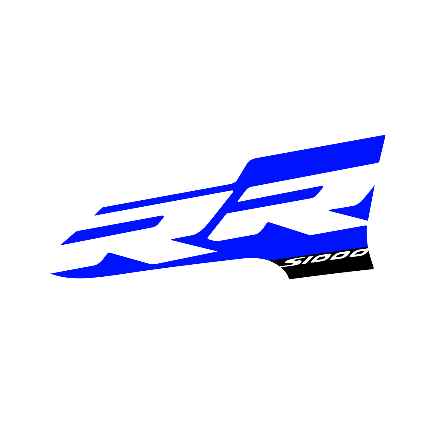 BMW S1000RR Sticker Voorscherm 2 Kleuren - Model 2019 - 2024