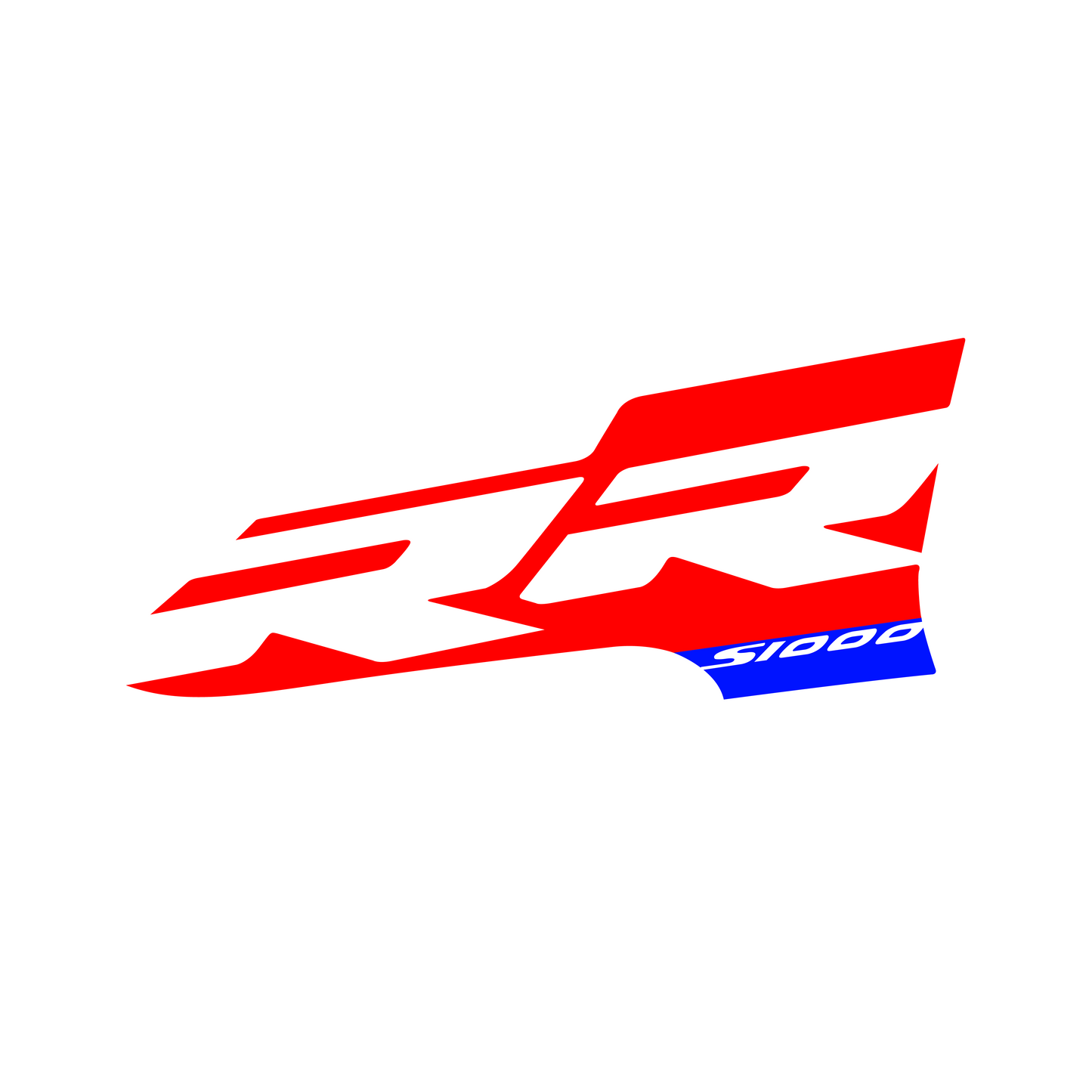 BMW S1000RR Sticker Voorscherm 2 Kleuren - Model 2019 - 2024