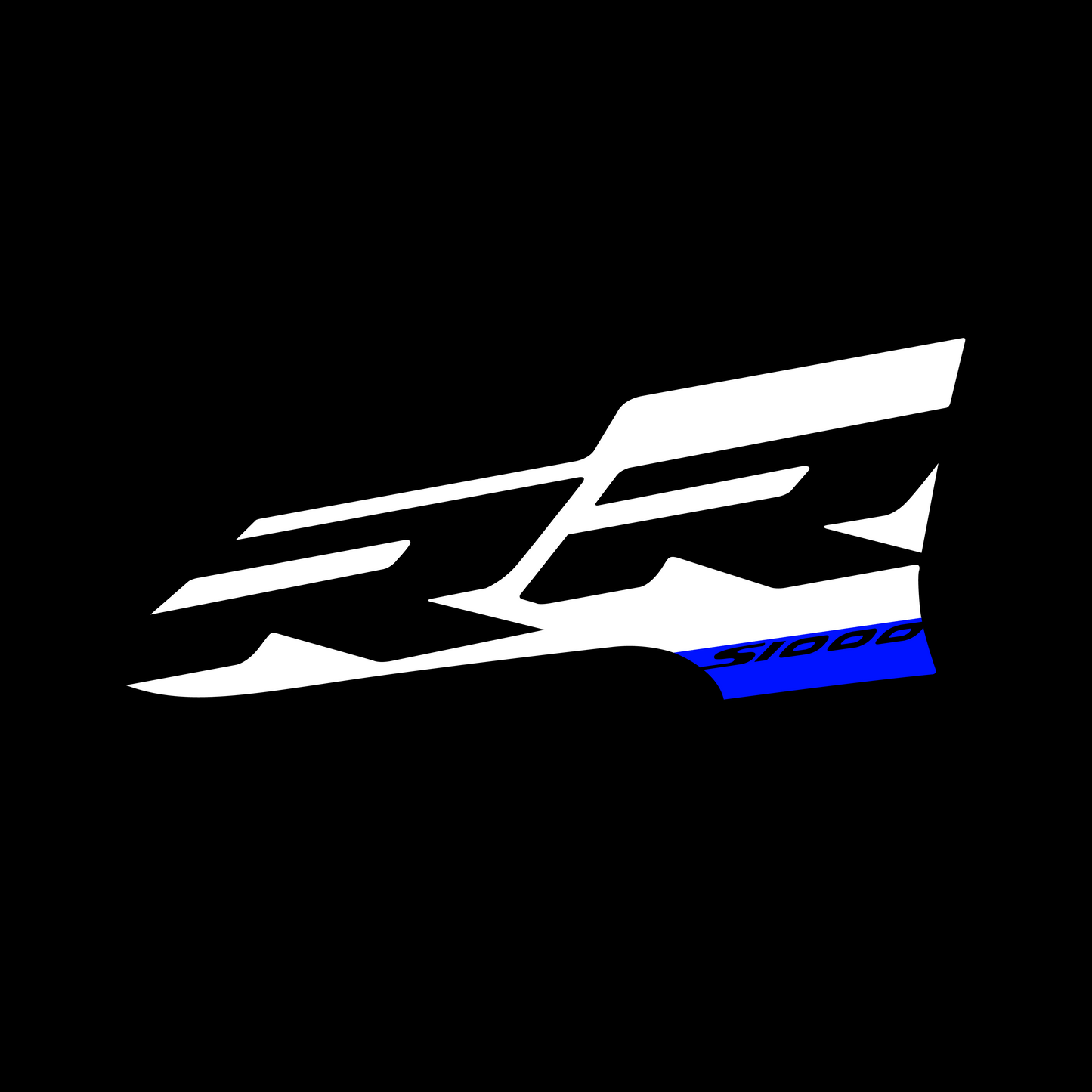 BMW S1000RR Sticker Voorscherm 2 Kleuren - Model 2019 - 2024