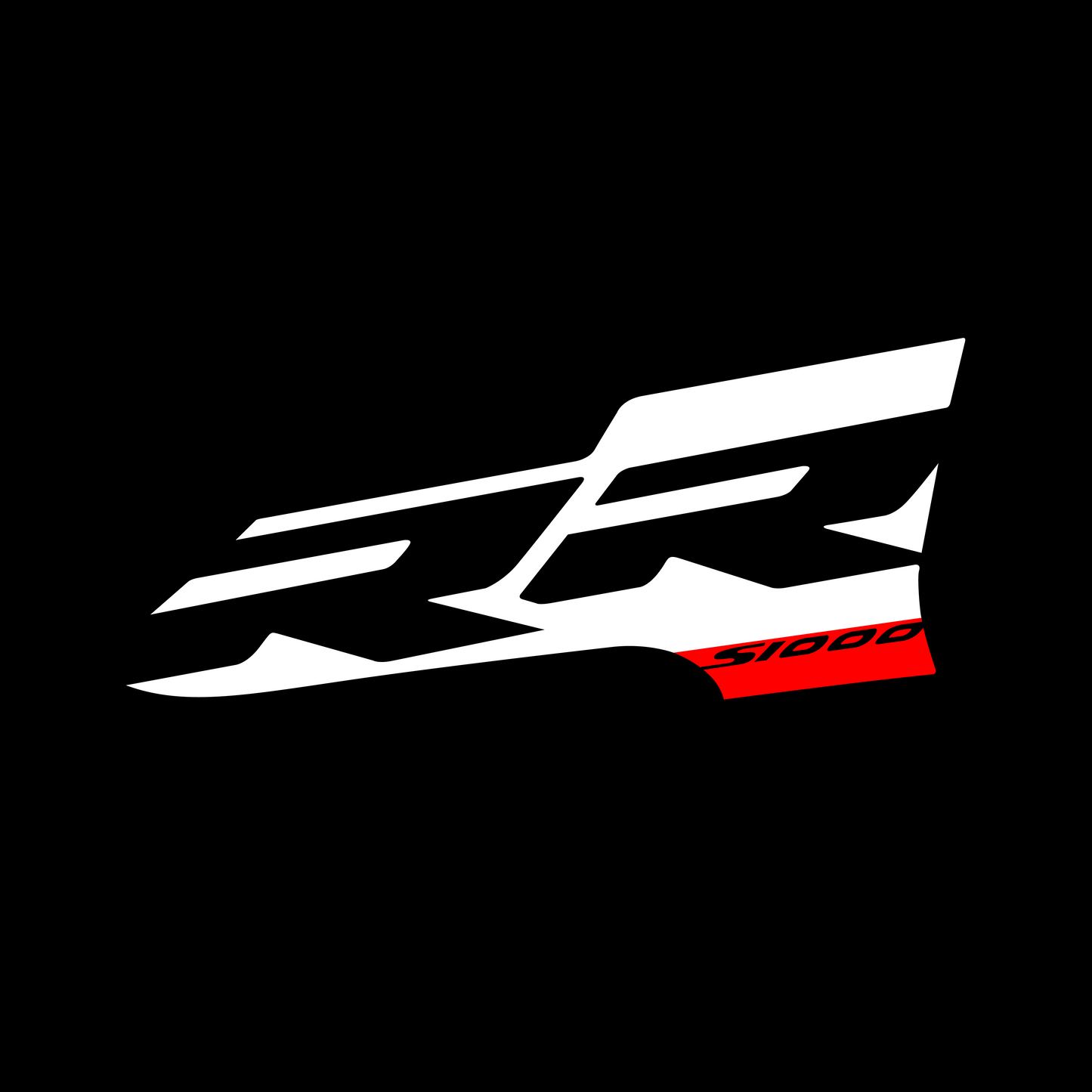 BMW S1000RR Sticker Voorscherm 2 Kleuren - Model 2019 - 2024